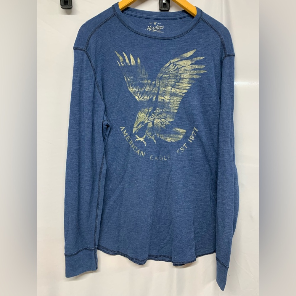 Heritage Classic Blue Thermal Shirt